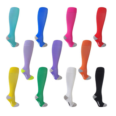 Solid Color Graduated Compression Socks - 20-30mmHg - (11 Colors)